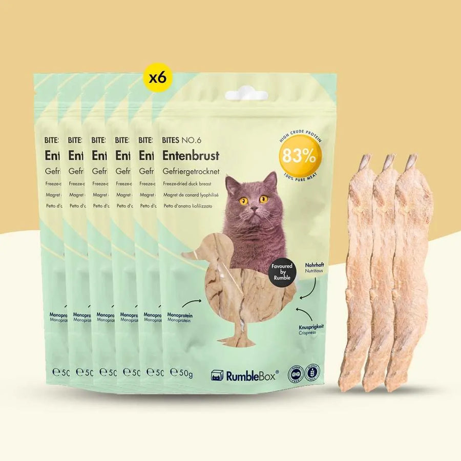 XXL Sparbox Entenbrust 6x50g - RumbleBox