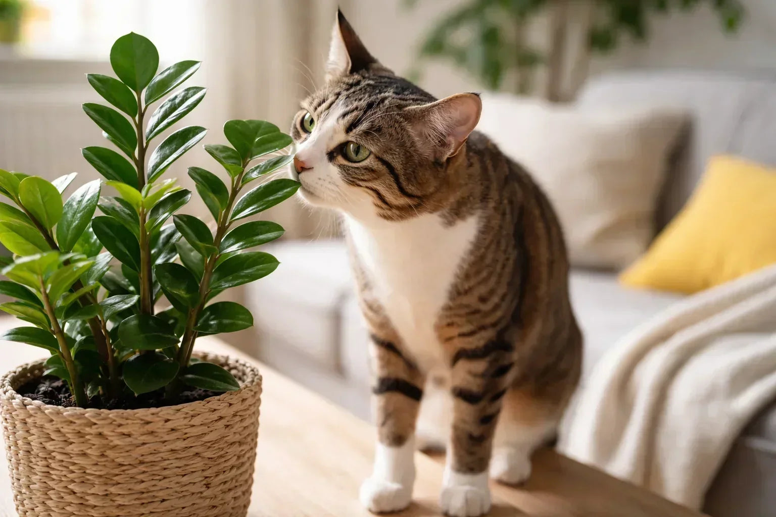 Glücksfeder giftig für Katzen – Das musst du wissen