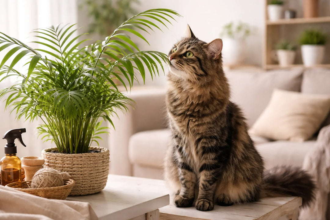 Bergpalme giftig für Katzen? Der ehrliche Ratgeber für sichere Stubentiger