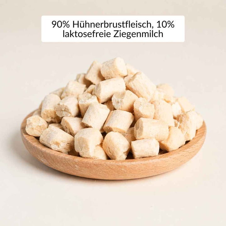 XXL Sparbox Hühnerstücke mit laktosefreier Ziegenmilch 6x50g