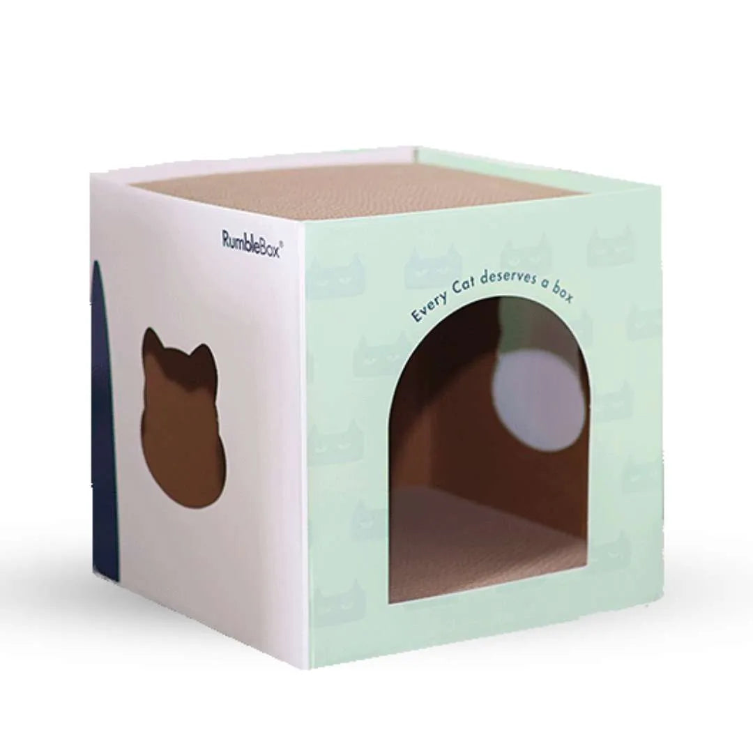 Katzenhaus aus Pappe - Rumble "Box"