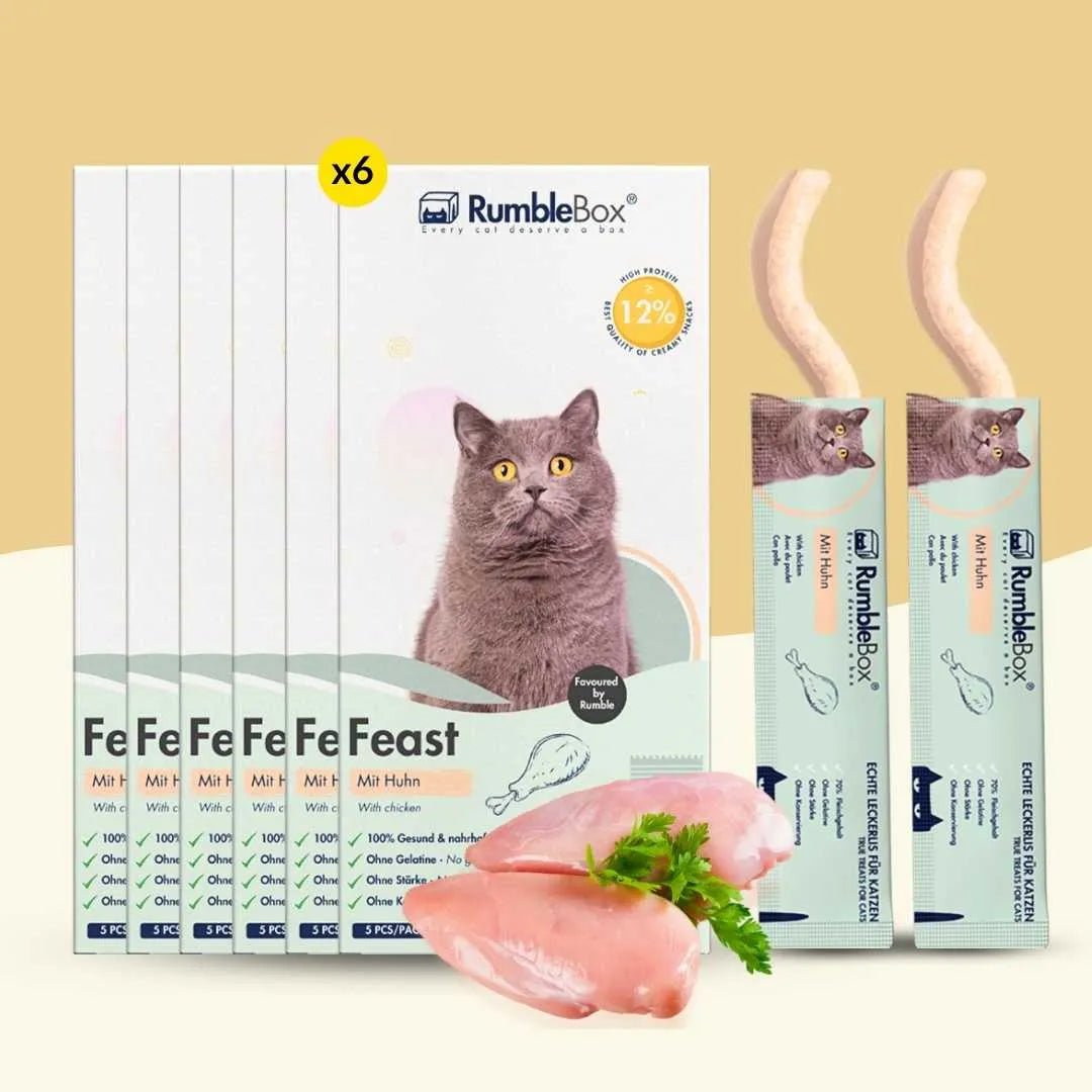 XXL Sparbox Schleckies Huhn 30x15g - RumbleBox