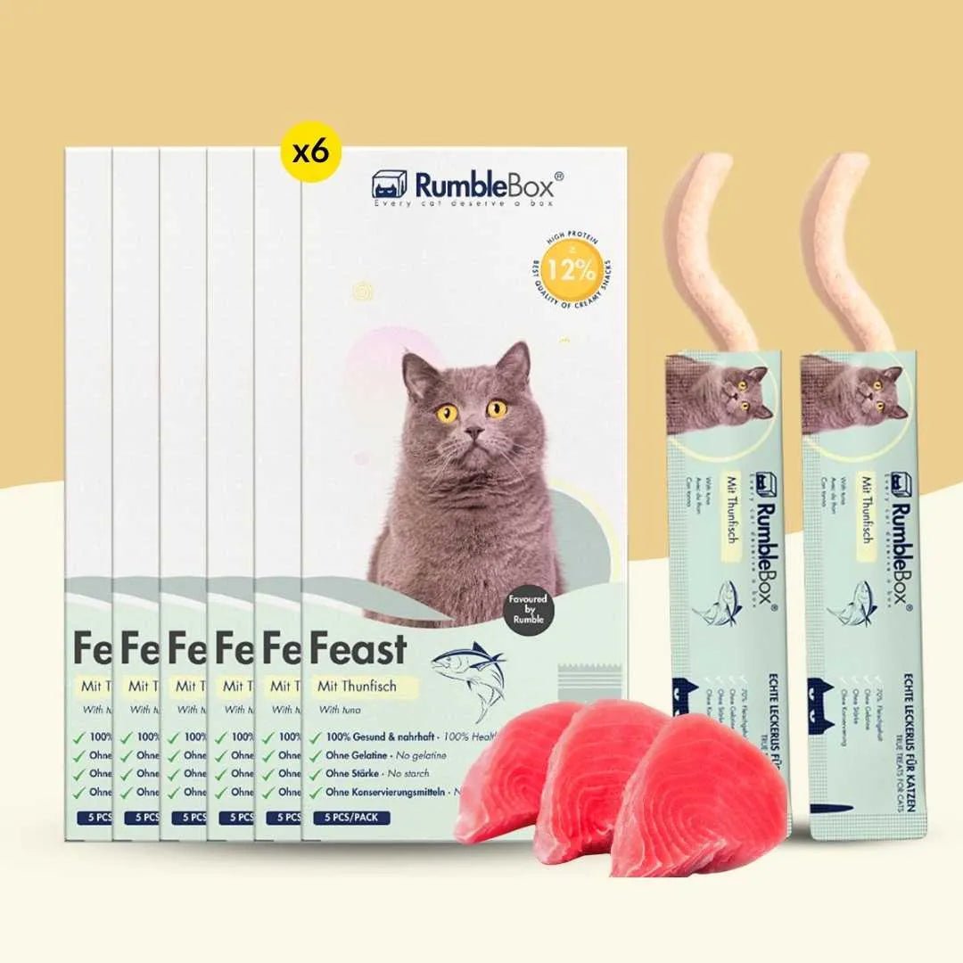 XXL Sparbox Schleckies Thunfisch 30x15g - RumbleBox